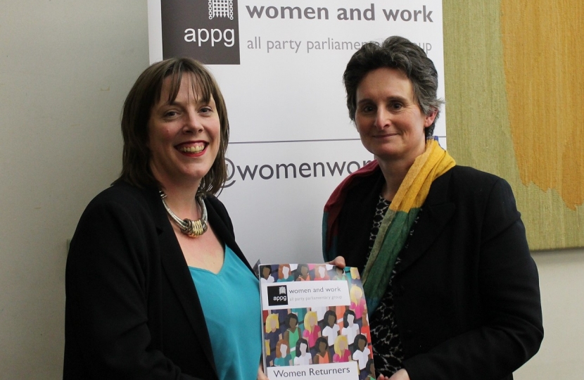 Jess Phillips and Flick Drummond launch report