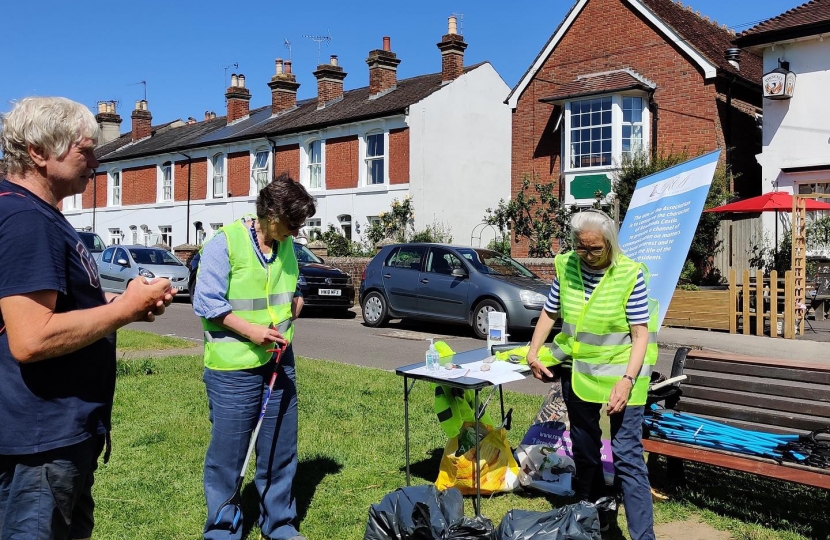 litter picking 