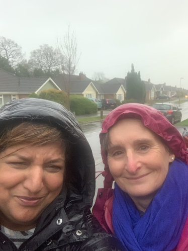 Flick and Cllr Bains