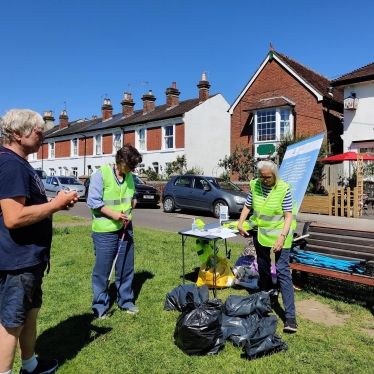 litter picking 